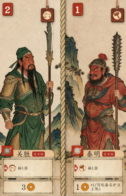 关胜 / 秦明