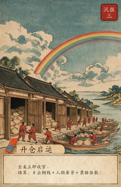 大汛收官